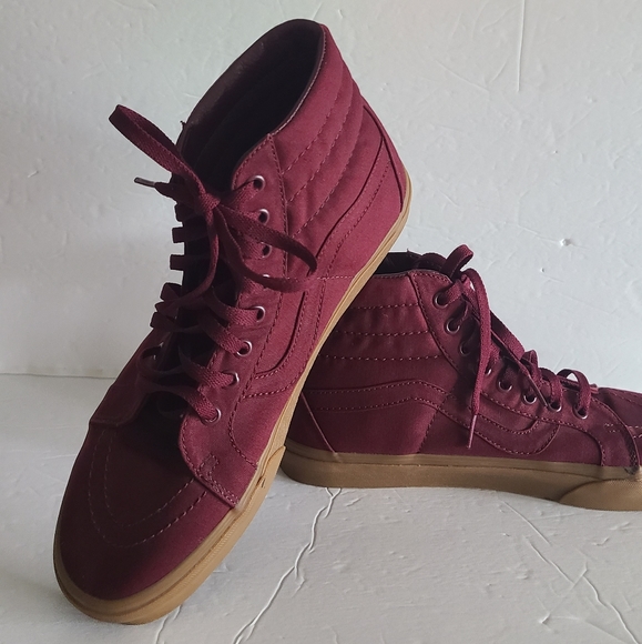 Vans off the wall mens shoes sz.10 red - Picture 3 of 11